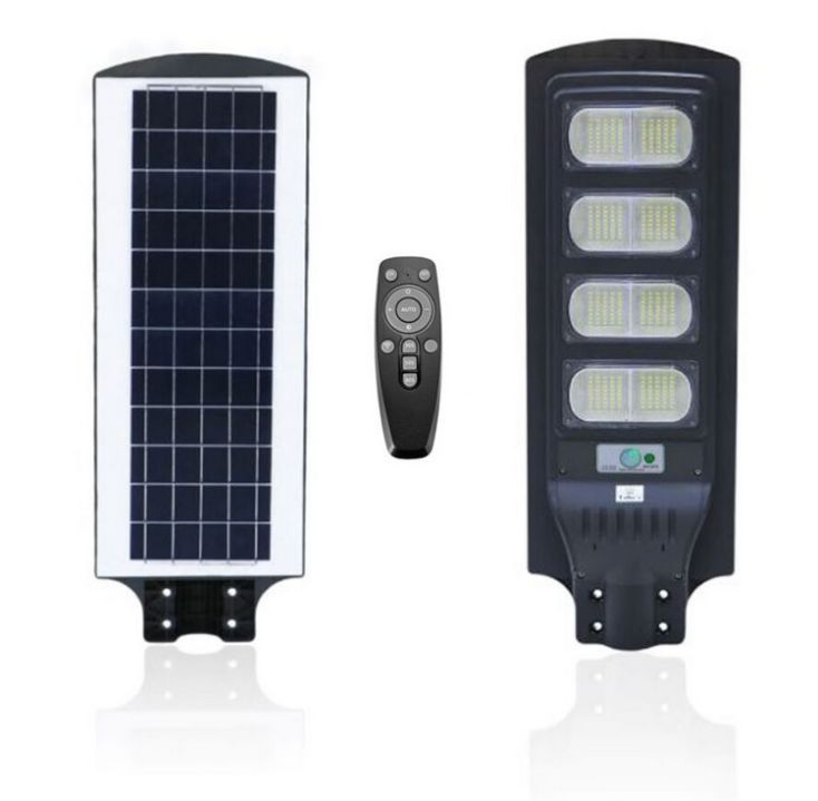 Vezeték nélküli Napelemes 1000W LED utcai fali lámpa fény-mozgásérzékelős távirányítóval - J55-DK-1000W