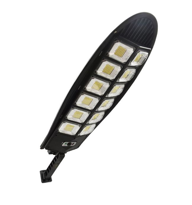 Vezeték nélküli Napelemes 400W 504 LED utcai fali lámpa fény-mozgásérzékelős távirányítóval - W788B-6