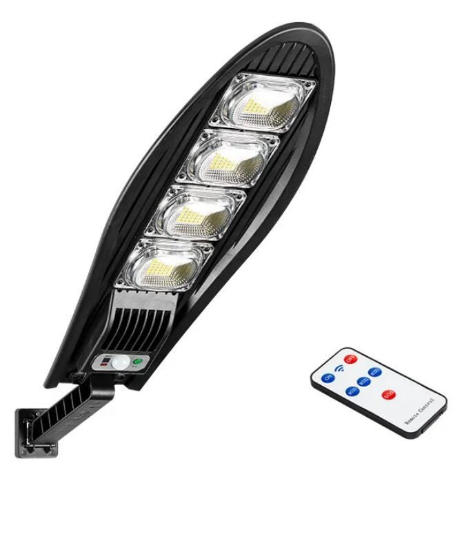 Vezeték nélküli Napelemes 200W 168 LED utcai fali lámpa fény-mozgásérzékelős távirányítóval - FA-W779B