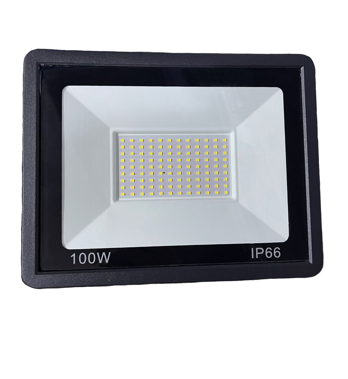 100W Ultra vékony 108 LED reflektor fényvető hideg fehér SLIM Kültéri spotlámpa IP66 - F