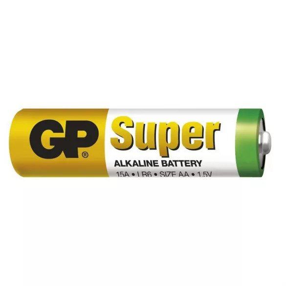 GP Super alkáli ceruzaelem (LR6) (4 db-os kiszerelésben)