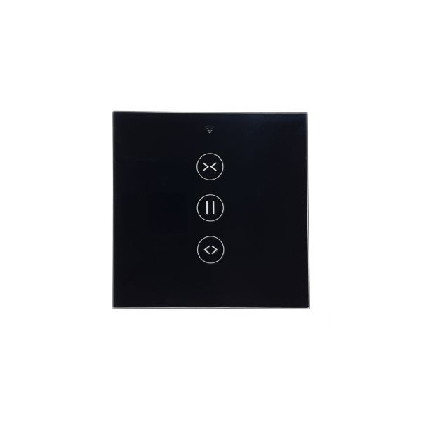 KingArt fali WiFi-s okos redőnykapcsoló, eWeLink app kompatibilis (fekete)
