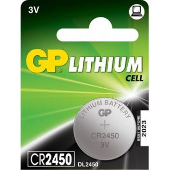 GP Lithium cell CR2450 gombelem
