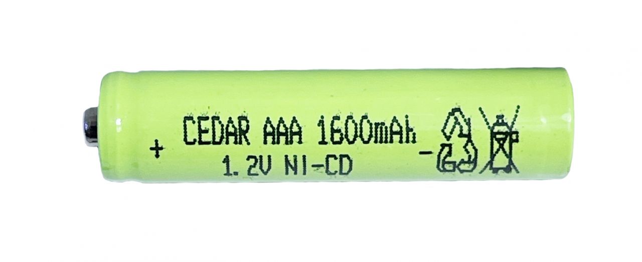 Akkumulátor NI-CD AAA 1600 mAh 1,2V - Cedar