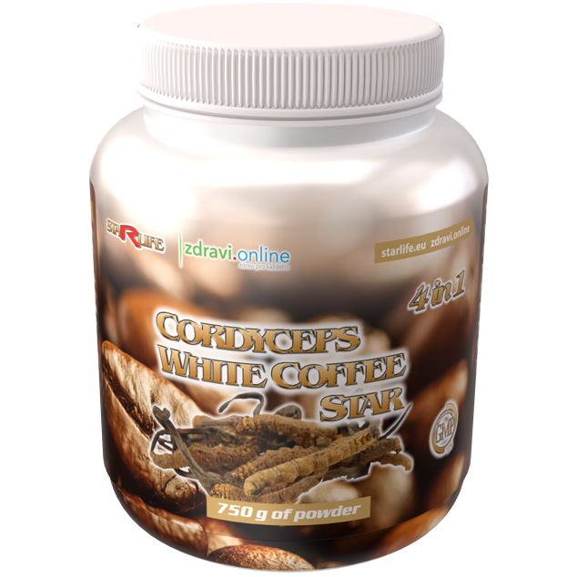 CORDYCEPS WHITE COFFEE STAR, 750 g