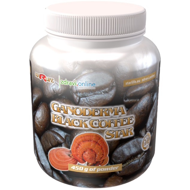 GANODERMA BLACK COFFEE STAR, 450 g