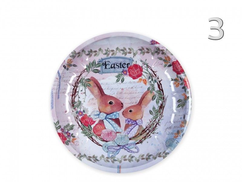 Húsvéti tányér 19,5cm HKS-4090 2féle