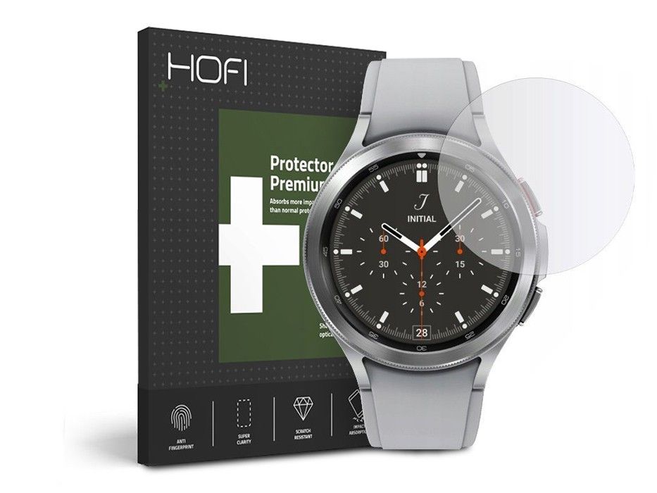 HOFI Glass Pro+ üveg képernyővédő fólia - Samsung Galaxy Watch 4 Classic (46 mm)- átlátszó
