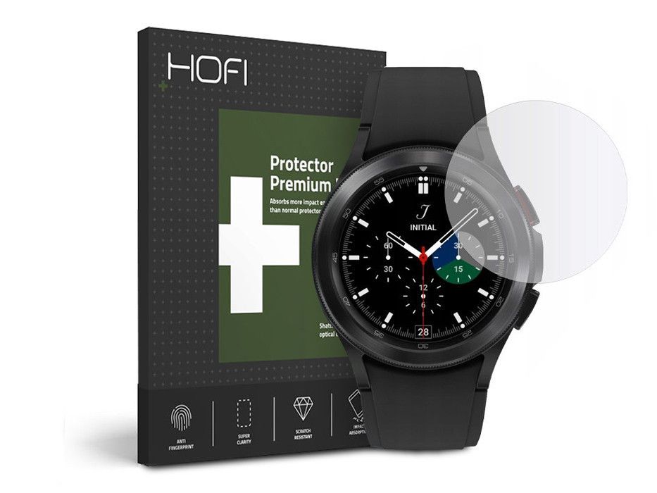 HOFI Glass Pro+ üveg képernyővédő fólia - Samsung Galaxy Watch 4 Classic (42 mm)- átlátszó