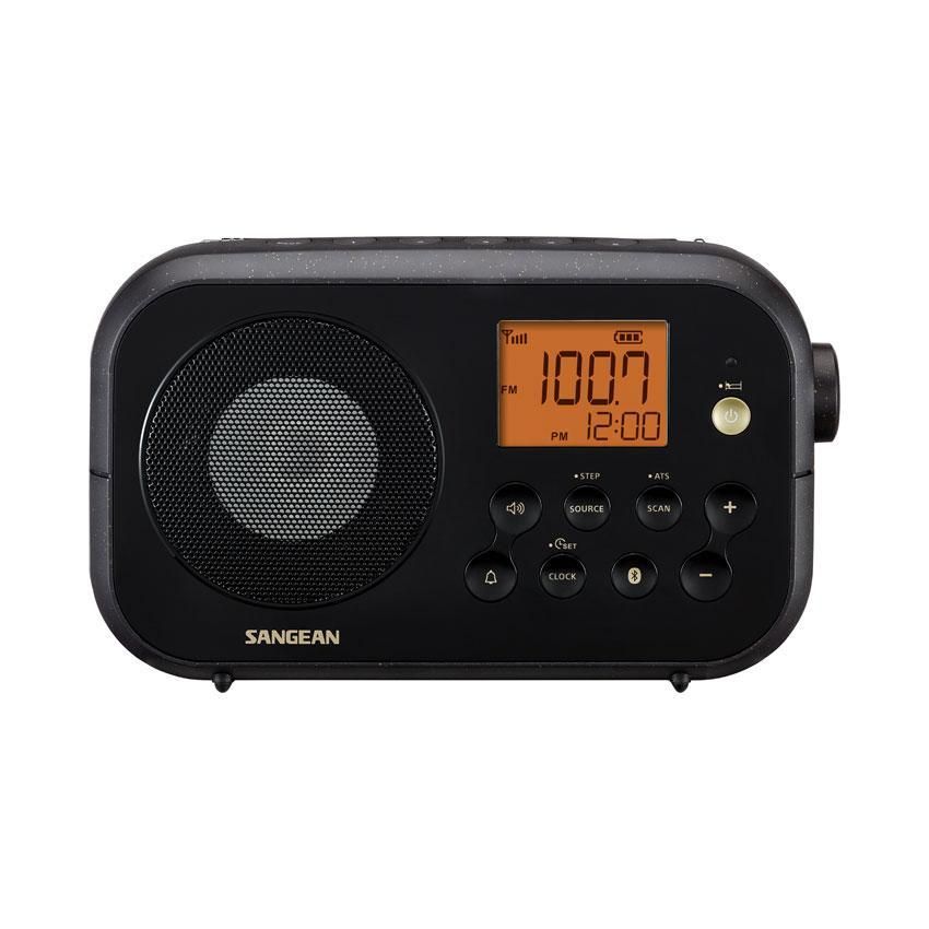 Sangean PR-D12BT (Traveller 120) Hordozható FM/AM rádió Bluetooth (fekete)