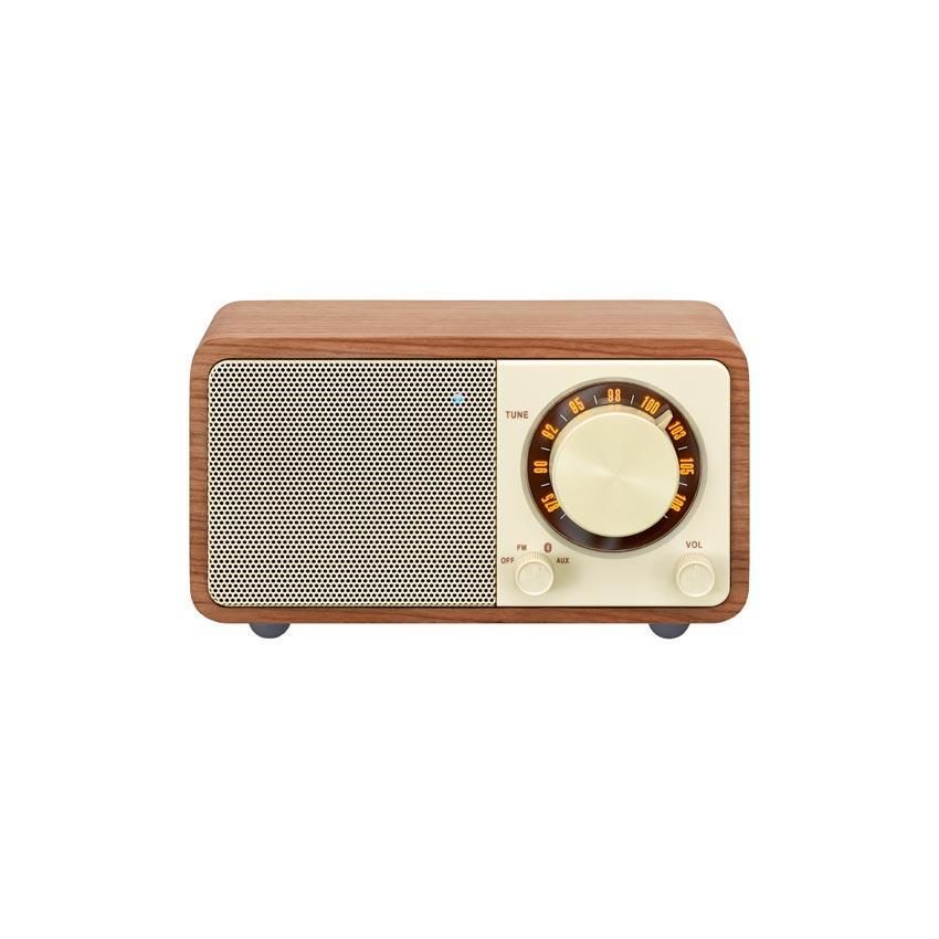 Sangean WR-7 Genuine Mini Bluetooth FM rádió (cseresznye)