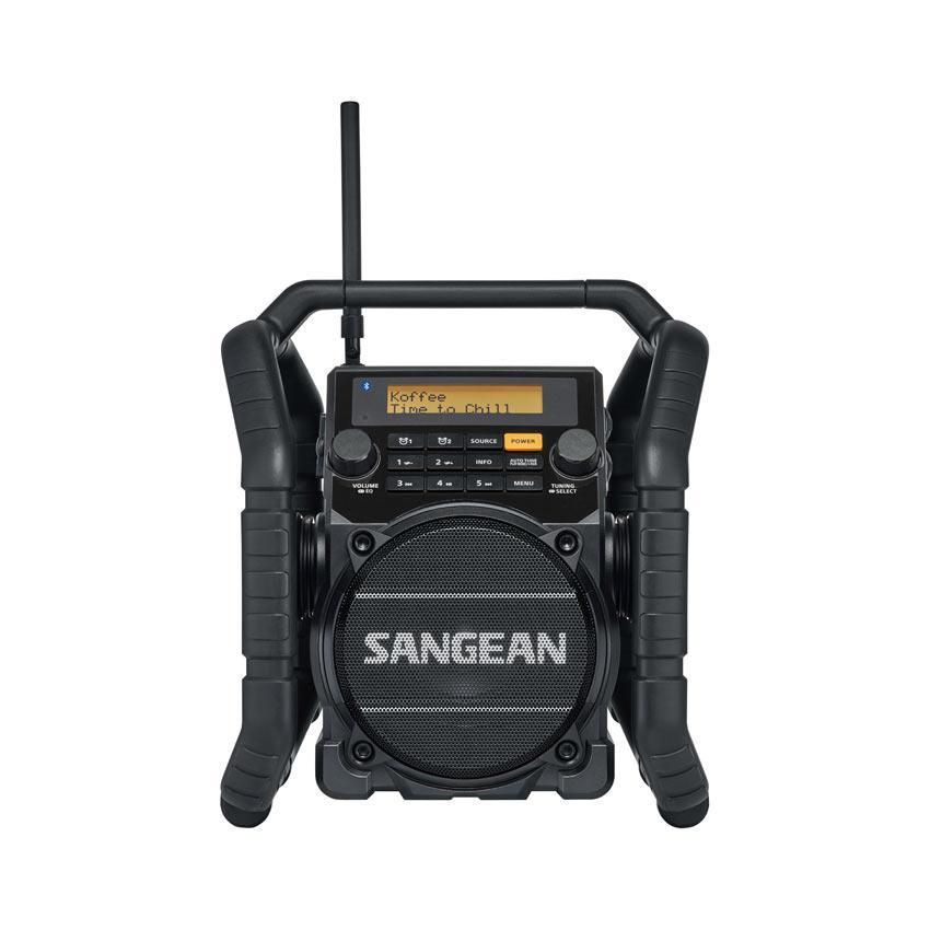 Sangean U-5 DBT FM / DAB / Bluetooth extrém strapabíró munkarádió