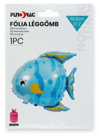 Lufi fólia hal kék 60,5cm 637918