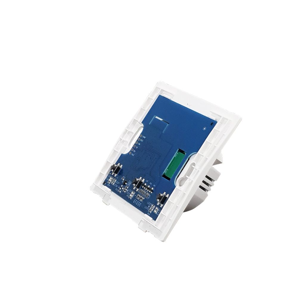 SmartWise B63 UNI Wi-Fi + eWeLink-Remote, univerzális bekötésű, 3 áramkörös, fizikai nyomógombos okos villanykapcsoló, ELŐLAP NÉLKÜL