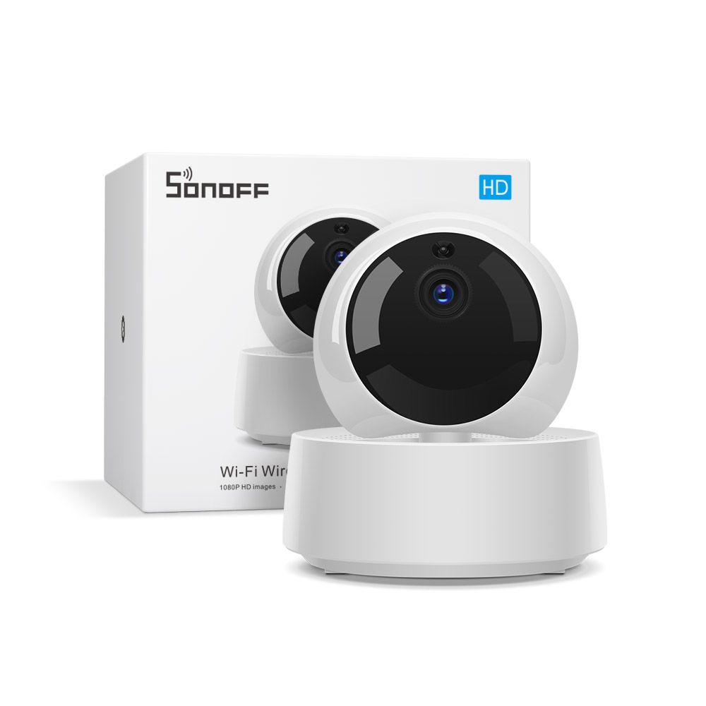 Sonoff GK-200MP2-B motorosan forgatható kamera (FullHD felbontás IR PT), WiFi, eWeLink app kompatibilis (R2)