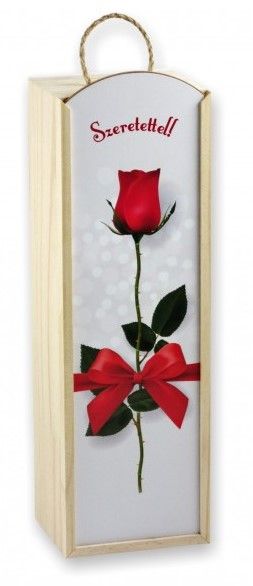 Bortartó Szeretettel rózsás 35cm 04823