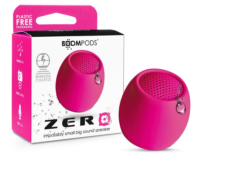 Boompods vezeték nélküli bluetooth hangszóró - Boompods Zero Speaker - rózsaszín