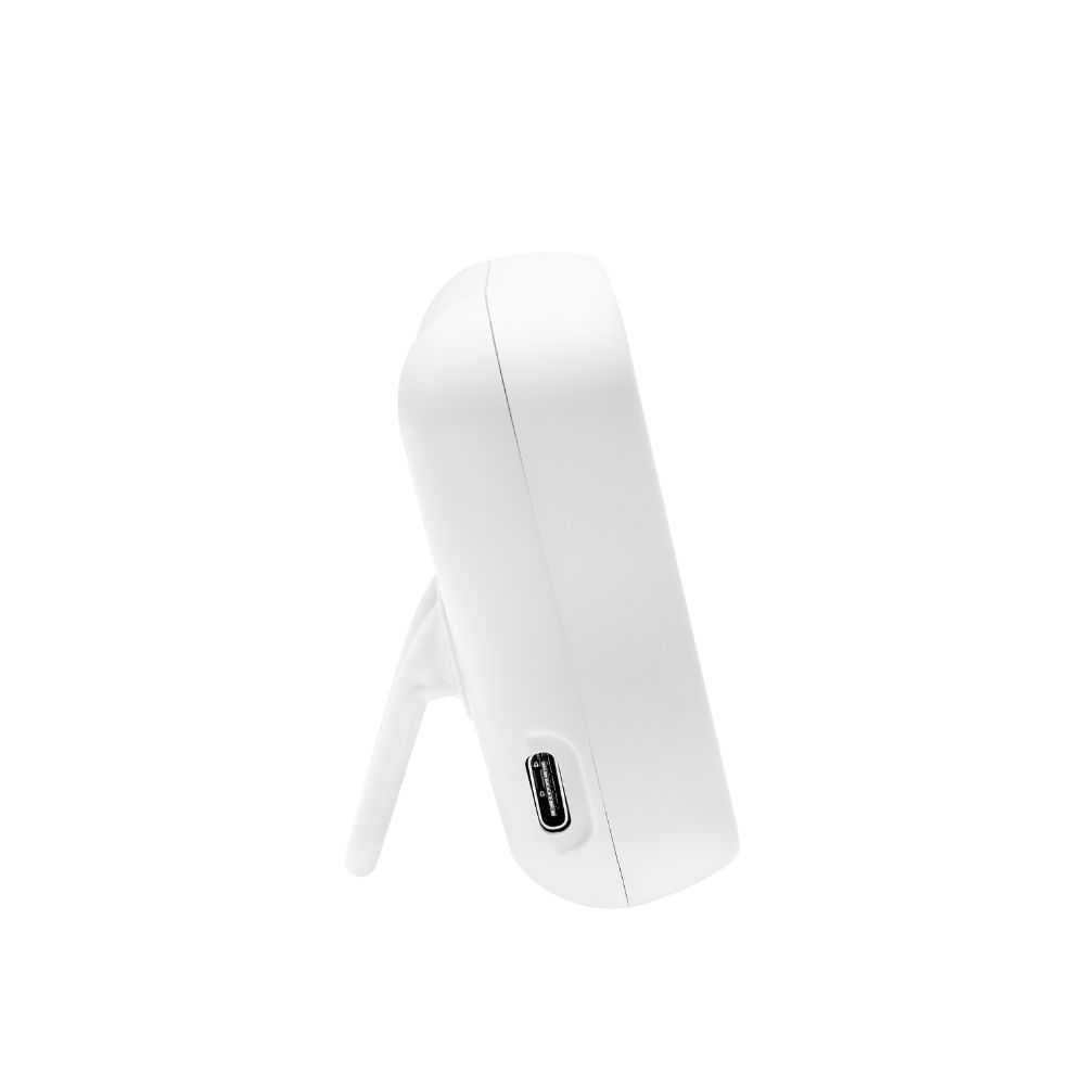 Shelly PLUS H&T GEN3 WiFi + Bluetooth páratartalom és hőmérséklet szenzor, e-papír kijelzővel (matt fehér)