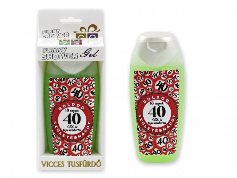 Tusfürdő Boldog 40. Születésnapot 300ml 04473