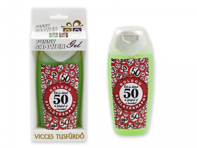 Tusfürdő Boldog 50. Születésnapot 300ml 04474