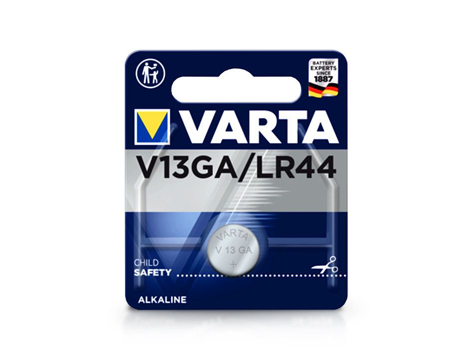 Varta V13GA/LR44 Alkaline gombelem - 1,5V - 1 db/csomag
