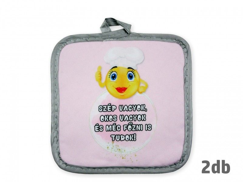 Edényfogó Szép vagyok 2db 18cm 04003