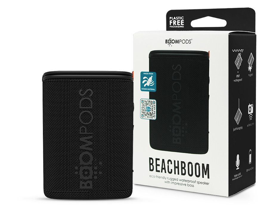 Boompods vezeték nélküli bluetooth hangszóró - Boompods Beachboom Ocean - fekete