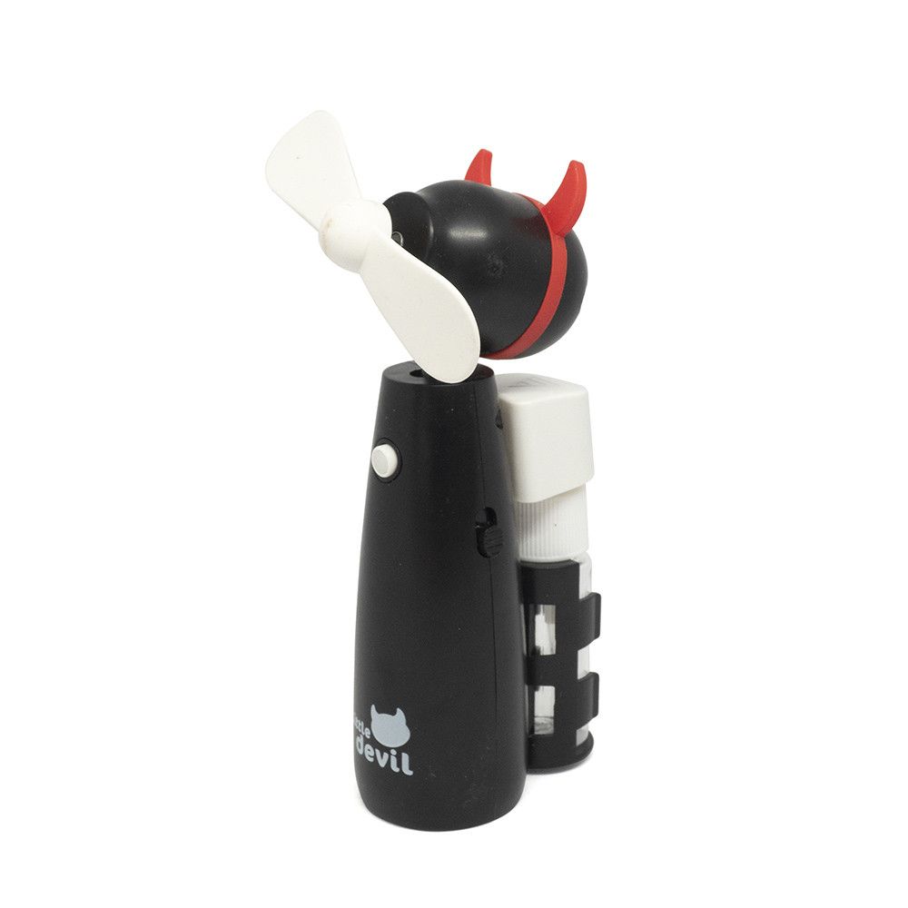 Hordozható Kézi vízpermetező Mini Ventilátor ördögszarvas akkumulátoros USB