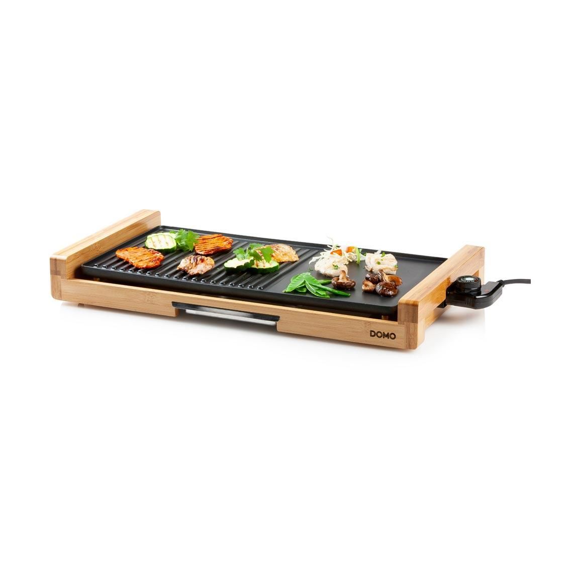 Domo DO8311TP Teppanyaki bambusz elektromos grill sütő