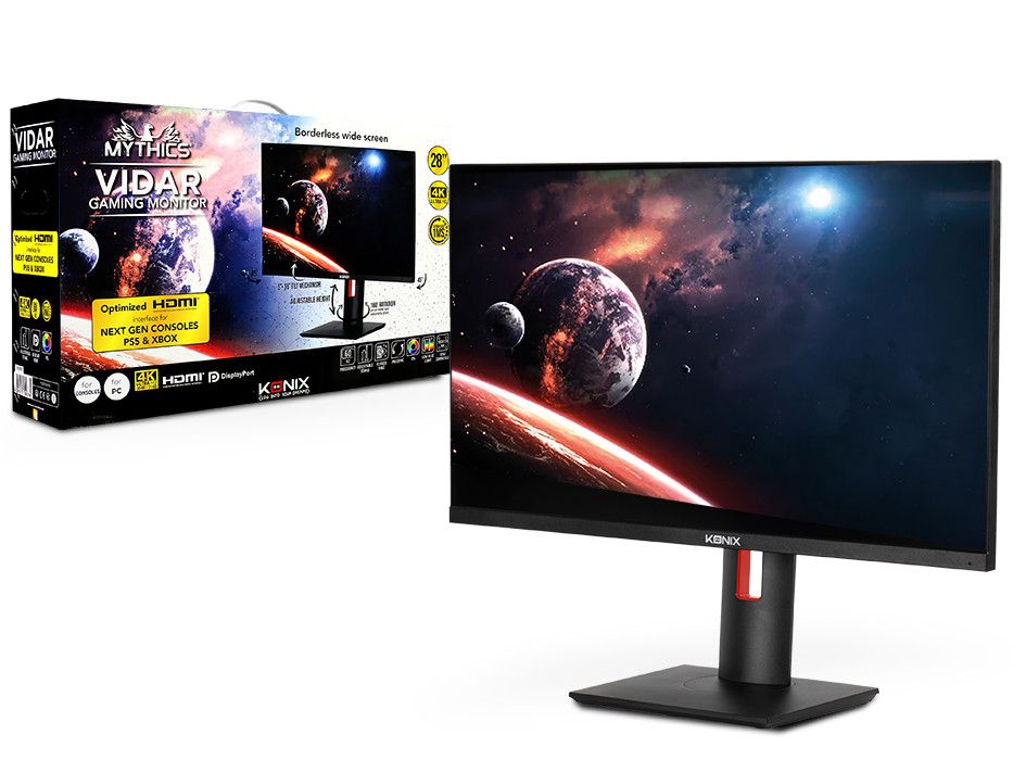 Mythics Vidar 28" 4K 60Hz 1ms IPS gamer monitor