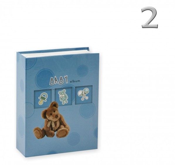 Fényképalbum Baby 100db 15x10cm-es képhez MM46100 BEAR-5 3féle