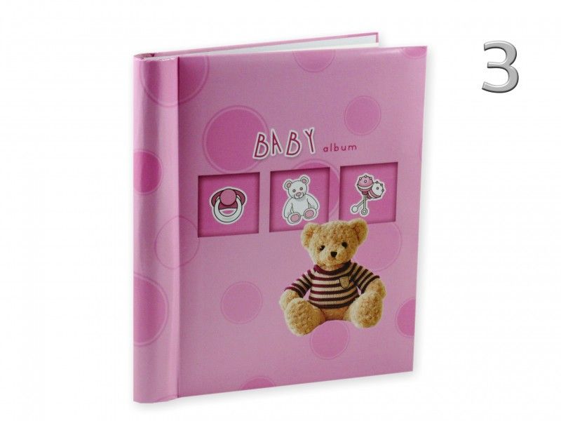 Fényképalbum öntapadós Baby 20db 20x28cm-es lap DRS20 BEAR-5 3féle