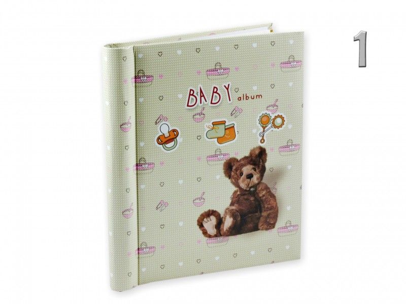 Fényképalbum öntapadós Baby 20db 20x28cm-es lap DRS20 BEAR-5 3féle