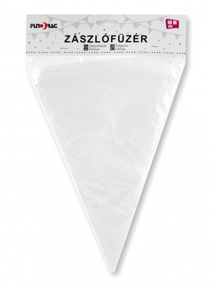 Zászlófüzér 10mx30cm 3féle