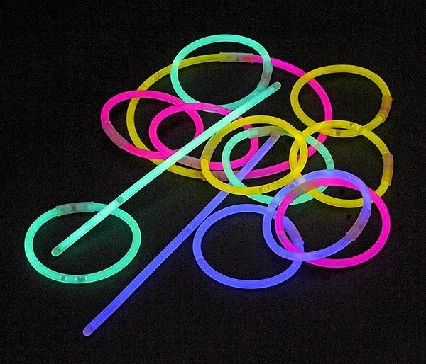 Világító rúd, Fénycső Karperec (100db) Glow Stick