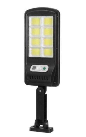 Vezeték nélküli 200w Napelemes 120 COB LED utcai fali lámpa fény-mozgásérzékelős távirányítóval