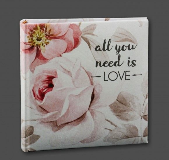 Fényképalbum All you need is love 200db 15x10cm-es képhez KD46200 ART48