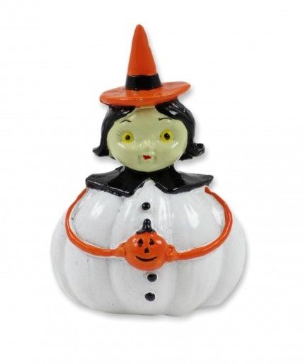 Halloween boszorkány figura 10cm 045669