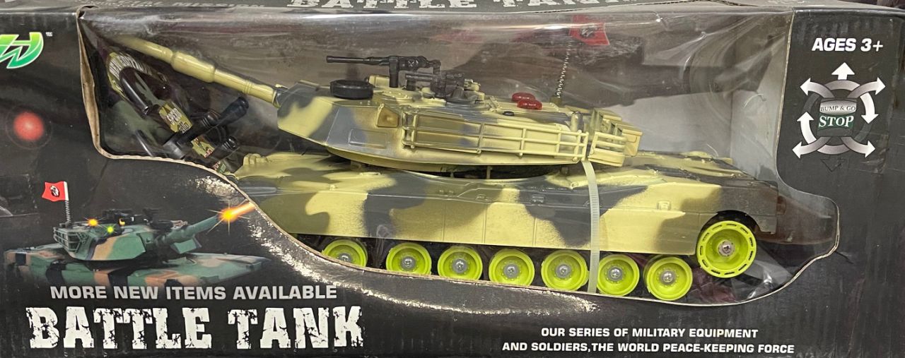 Távirányítós zsinoros lánctalpas Tank 22 cm - HW-M1A