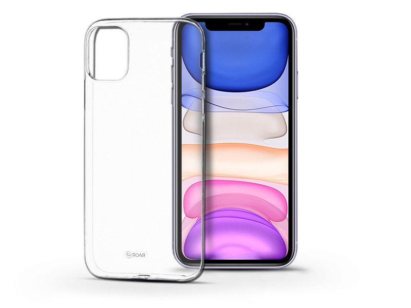 Apple iPhone 11 szilikon hátlap - Roar All Day Full 360 - átlátszó