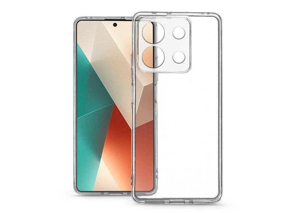 Xiaomi Redmi Note 13 5G szilikon hátlap - Clear Case - átlátszó