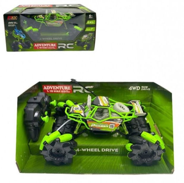 RC Távirányítós Drift autó Adventure 4WD 2,4GHz 1:18 - No.3699-A77