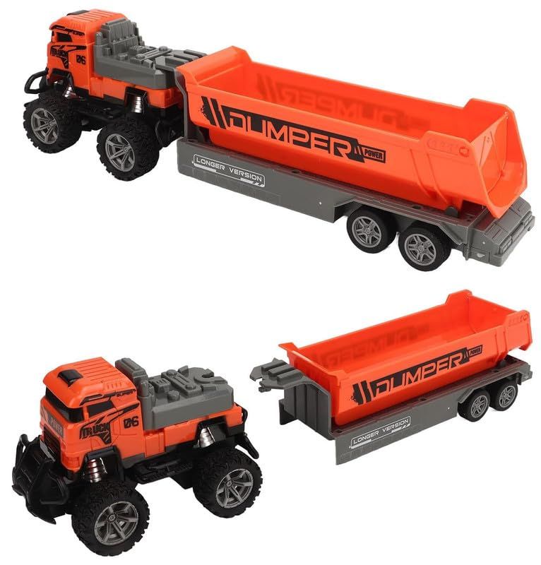 RC Távirányítós autó Kamion Dumper truck 27 Mhz - No.168-74  - Gyerek játék