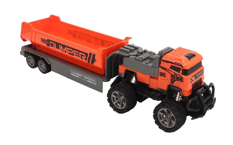 RC Távirányítós autó Kamion Dumper truck 27 Mhz - No.168-74  - Gyerek játék