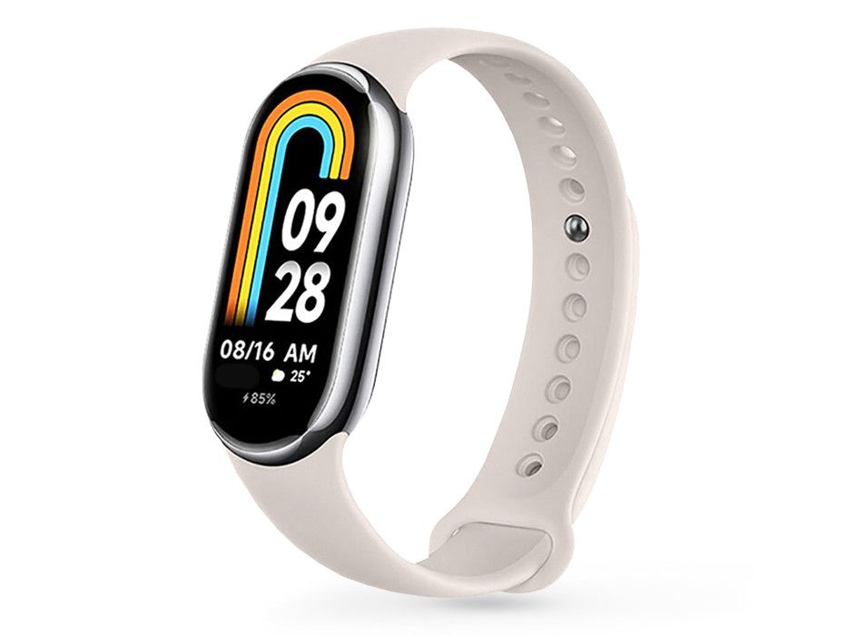 Tech-Protect IconBand - Xiaomi Smart Band 8 / 9 / NFC szilikon szíj - bézs