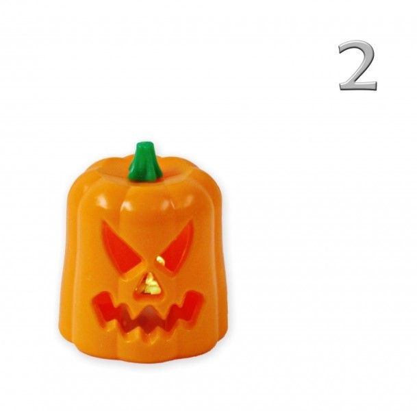 Halloween tök mécses 7cm 632234 2féle 