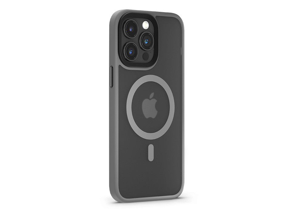 Devia Pino Series Magnetic ütésálló tok - Apple iPhone 16 Pro - szürke