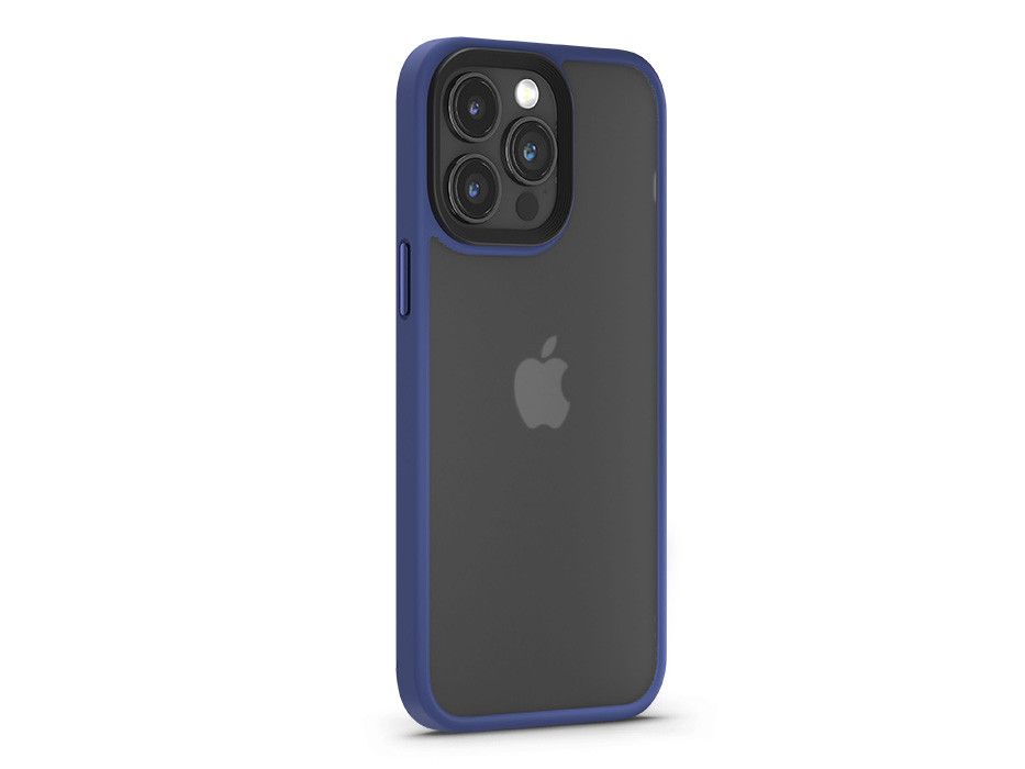 Devia Pino Series ütésálló tok - Apple iPhone 15 Pro - kék