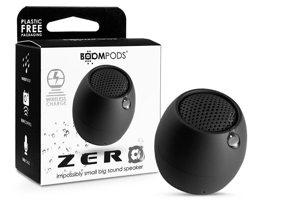 Boompods vezeték nélküli bluetooth hangszóró - Boompods Zero Speaker - fekete